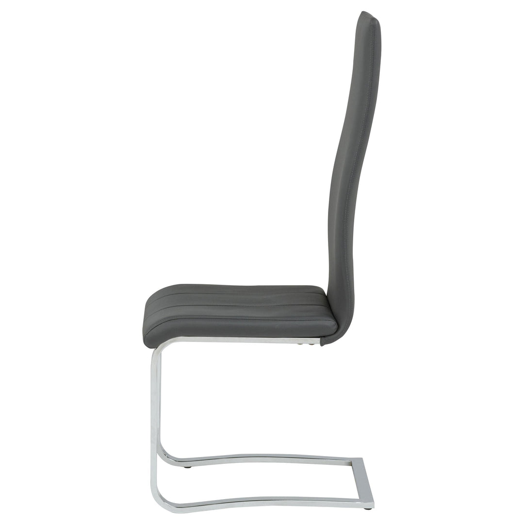 Montclair Upholstered Dining Side Chair Grey (Set of 4)