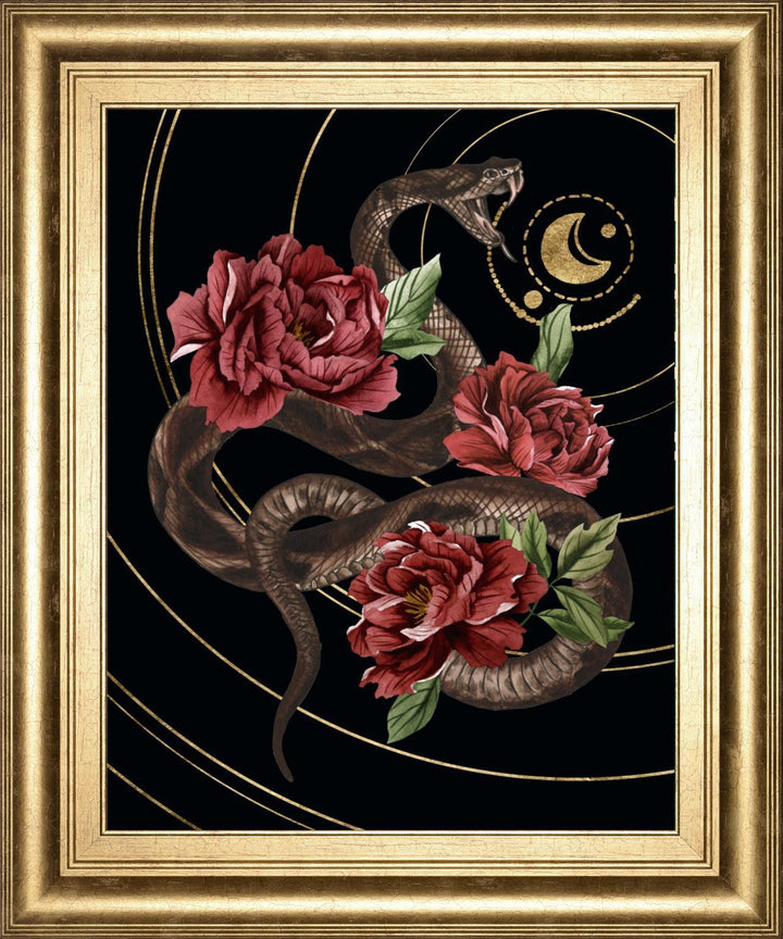 22x26 Burn and Shine I By Melissa Wang - Black