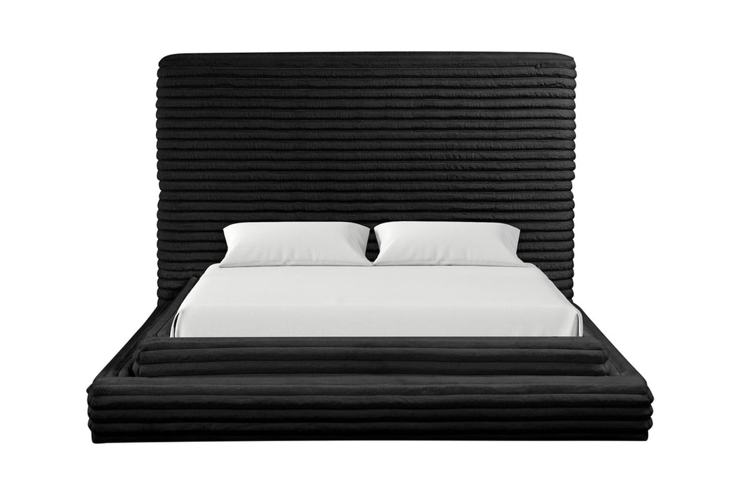 Mariah Black Platform Bed