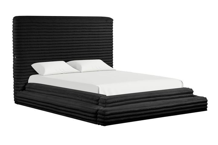 Mariah Black Platform Bed