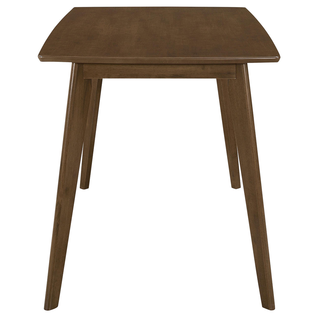 Kersey 5-piece Rectangular Dining Table Set Chestnut