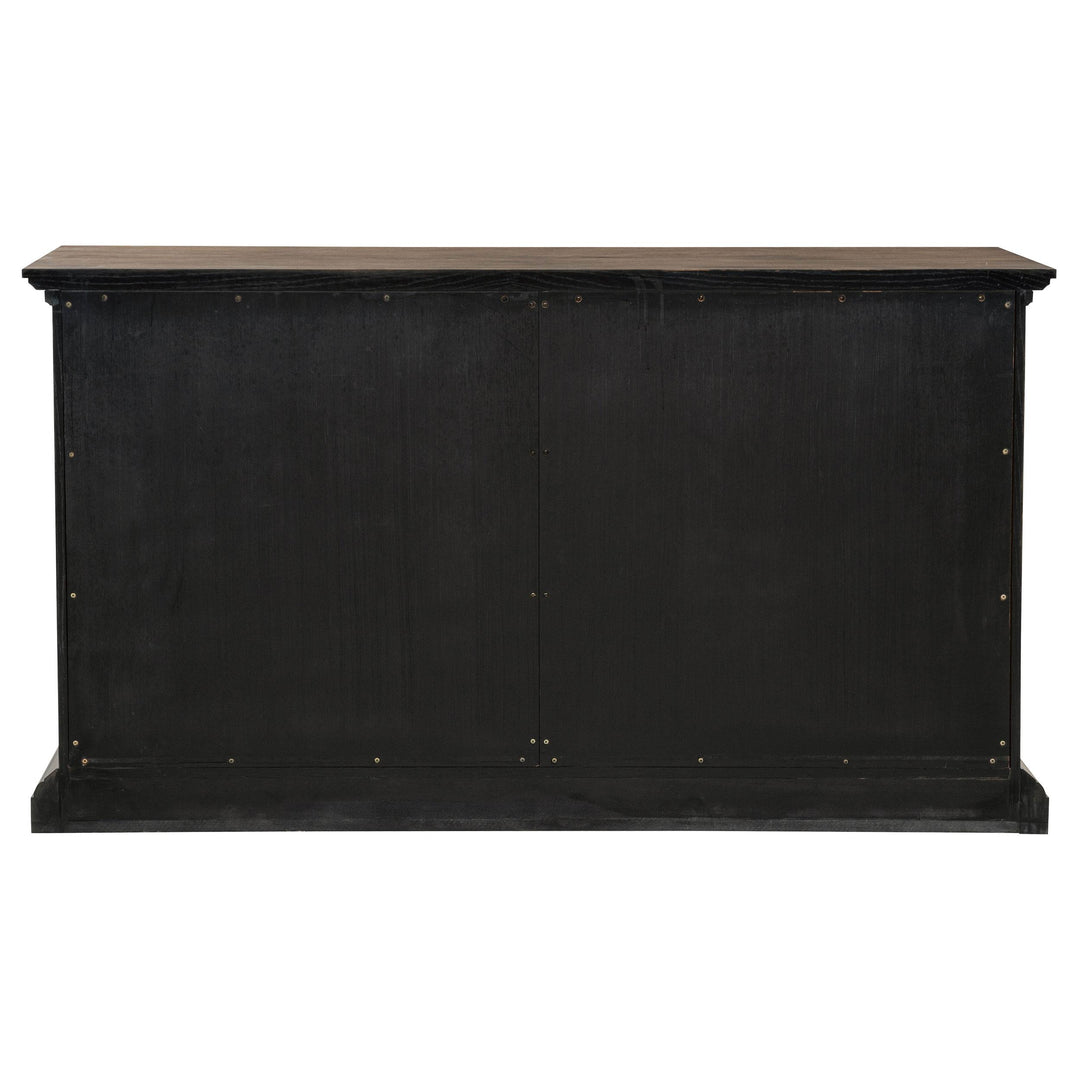 Ridgewell 2-drawer 4-door Dining Server Dark Oak
