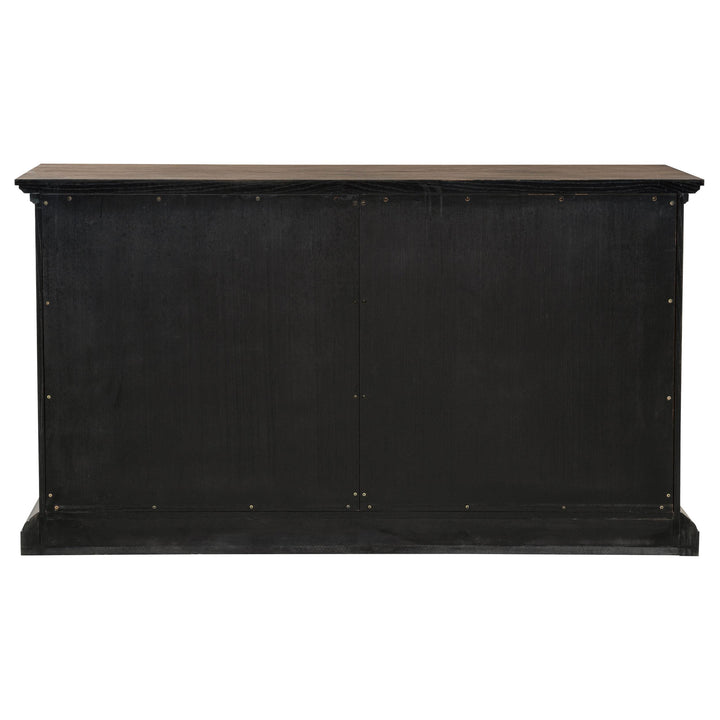 Ridgewell 2-drawer 4-door Dining Server Dark Oak