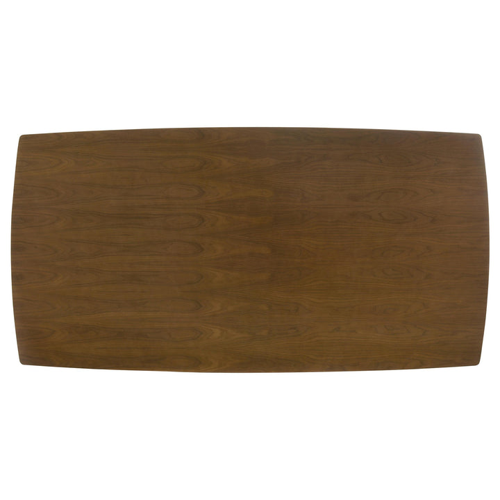 Malone Rectangular 78-inch Wood Dining Table Dark Walnut