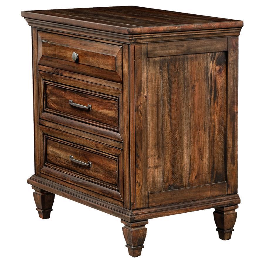 Avenue - 3-Drawer Nightstand