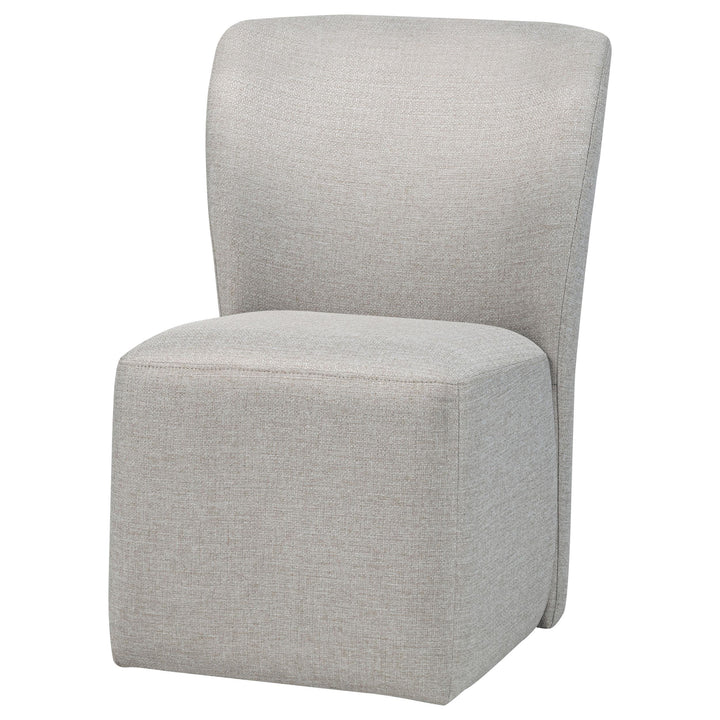 Jaelynn Upholstered Parsons Dining Side Chair Beige (Set of 2)
