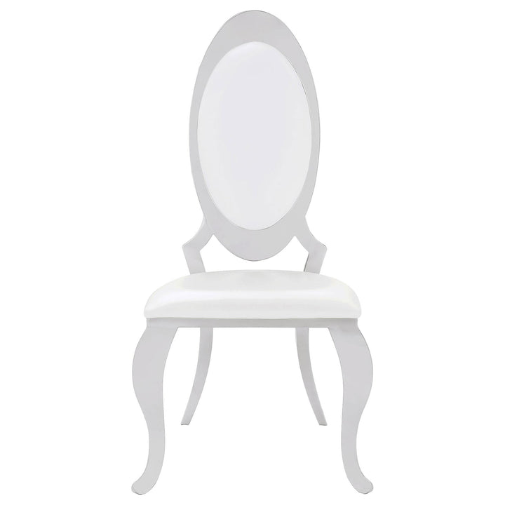 Antoine Upholstered Dining Chair Cream White (Set of 2)