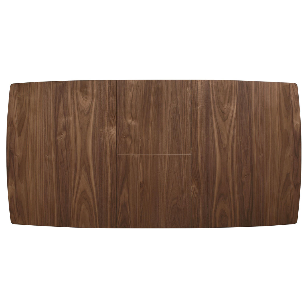 Alfredo 5-piece Butterfly Leaf Dining Set Natural Walnut