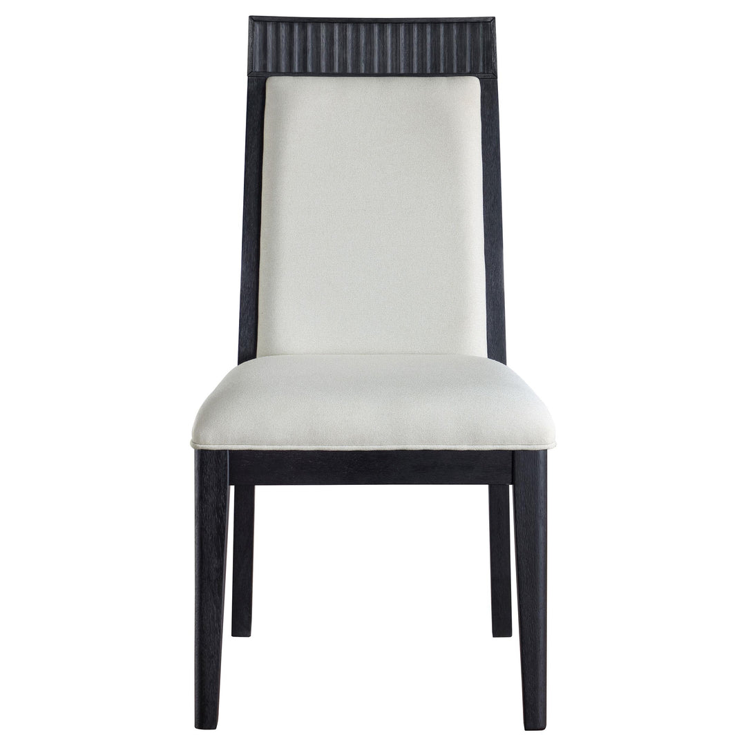 Brookmead 7-piece Extension Leaf Dining Table Set Black