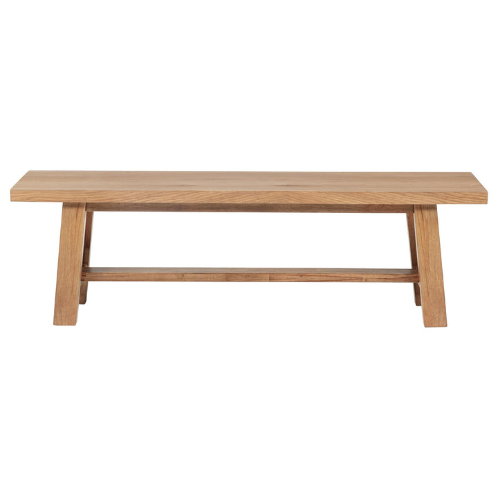 Middleton 6-piece Extension Leaf Dining Set Natural Brown