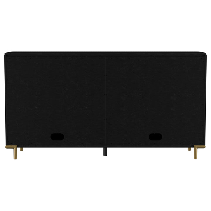 Arini 2-drawer Cane Door Dining Sideboard Server Black