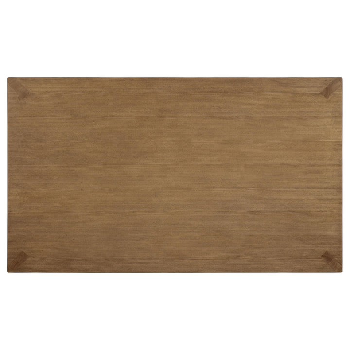 Bruner 5-piece 72-inch Rectangular Dining Set Natural Brown
