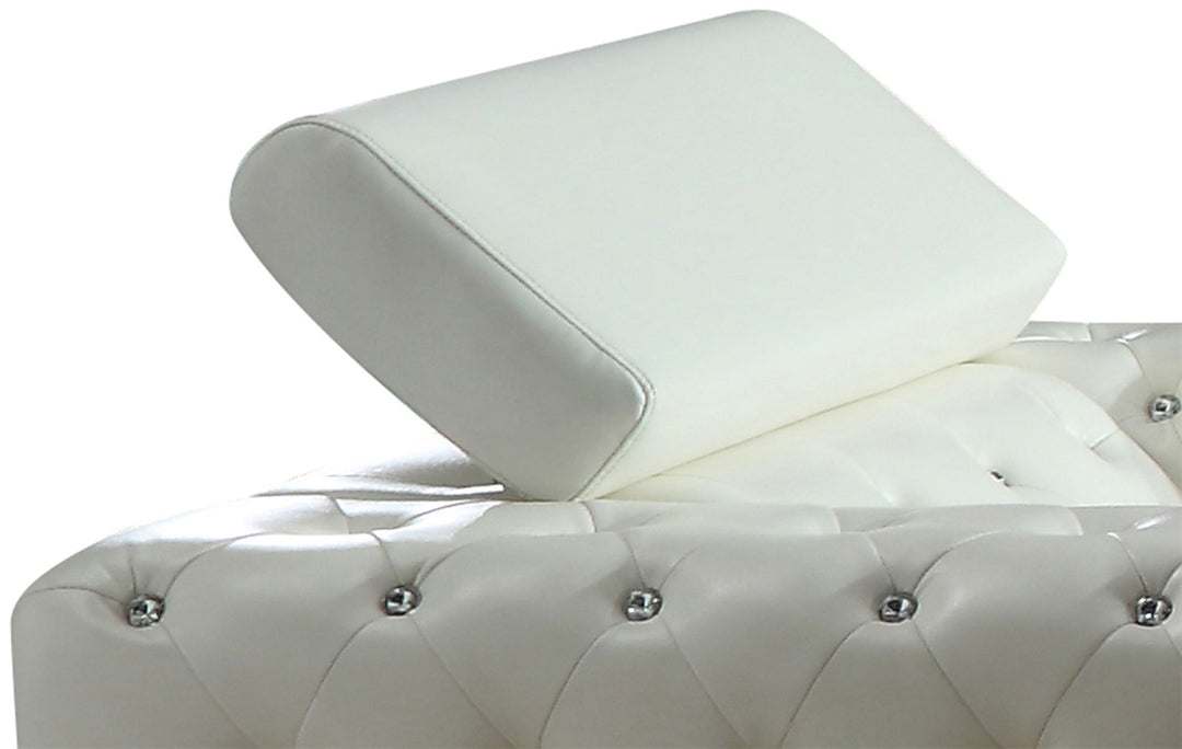 Charlise - Arm Chair - White