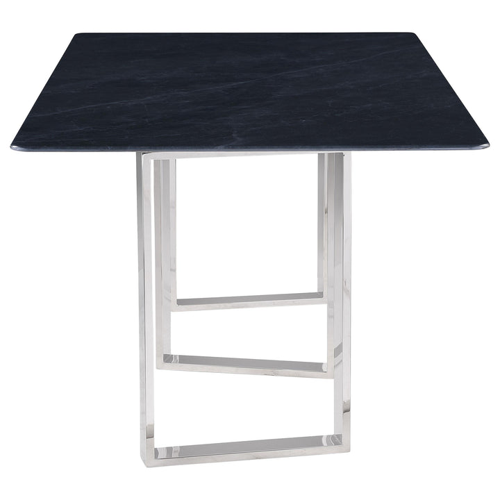 Desden 79-inch Rectangular Sintered Stone Dining Table Grey
