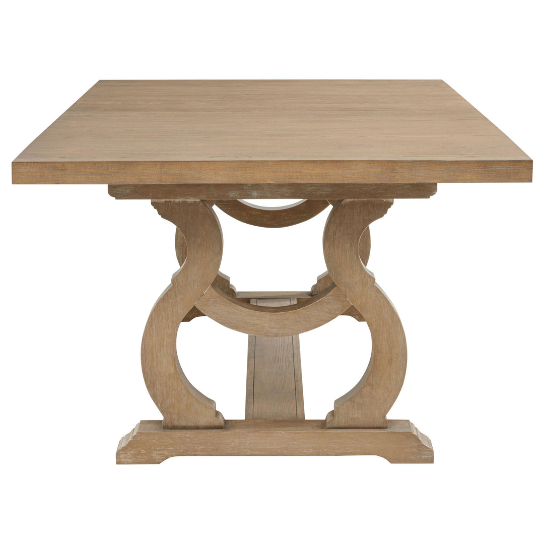 Brockway 104-inch Extension Leaf Dining Table Barley Brown