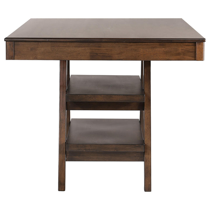 Dewey Rectangular 60-inch Counter Height Dining Table Walnut