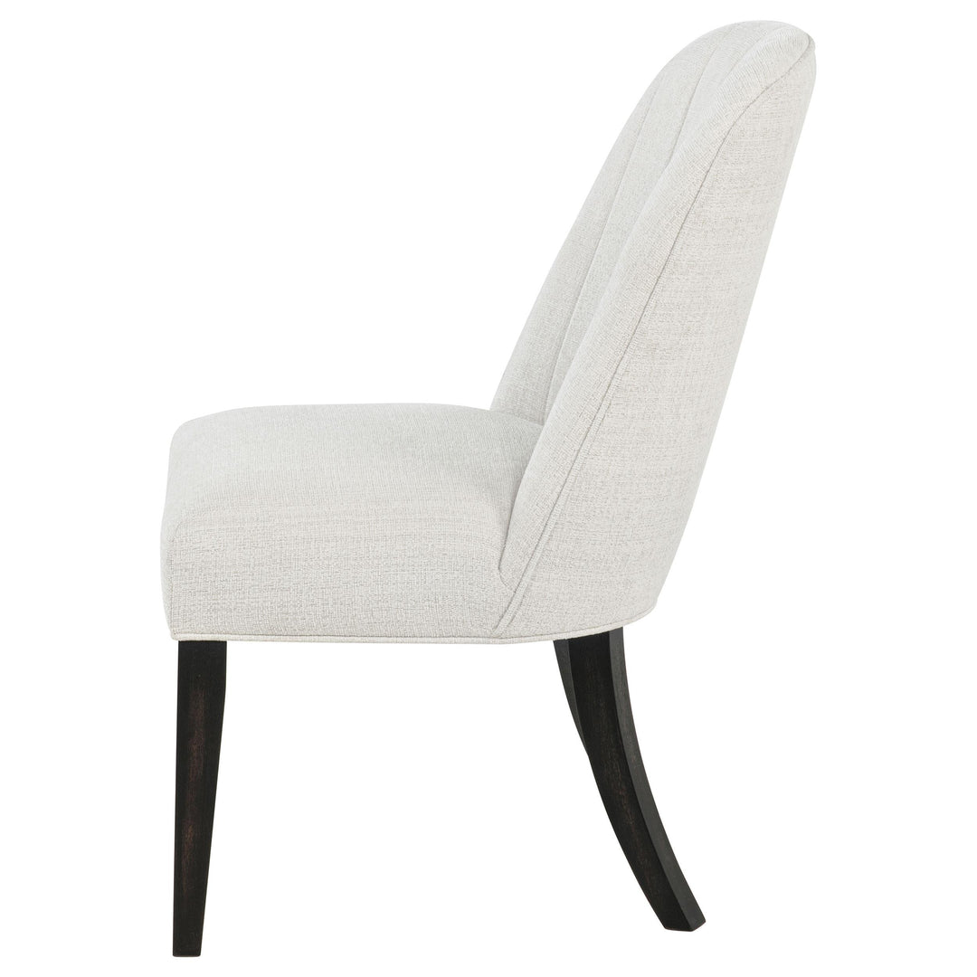 Leandro Upholstered Dining Side Chair Cream (Set of 2)