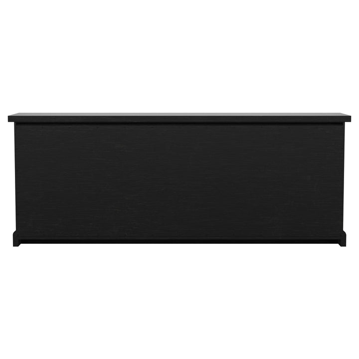 Florence 4-door Dining Sideboard Buffet Distressed Black