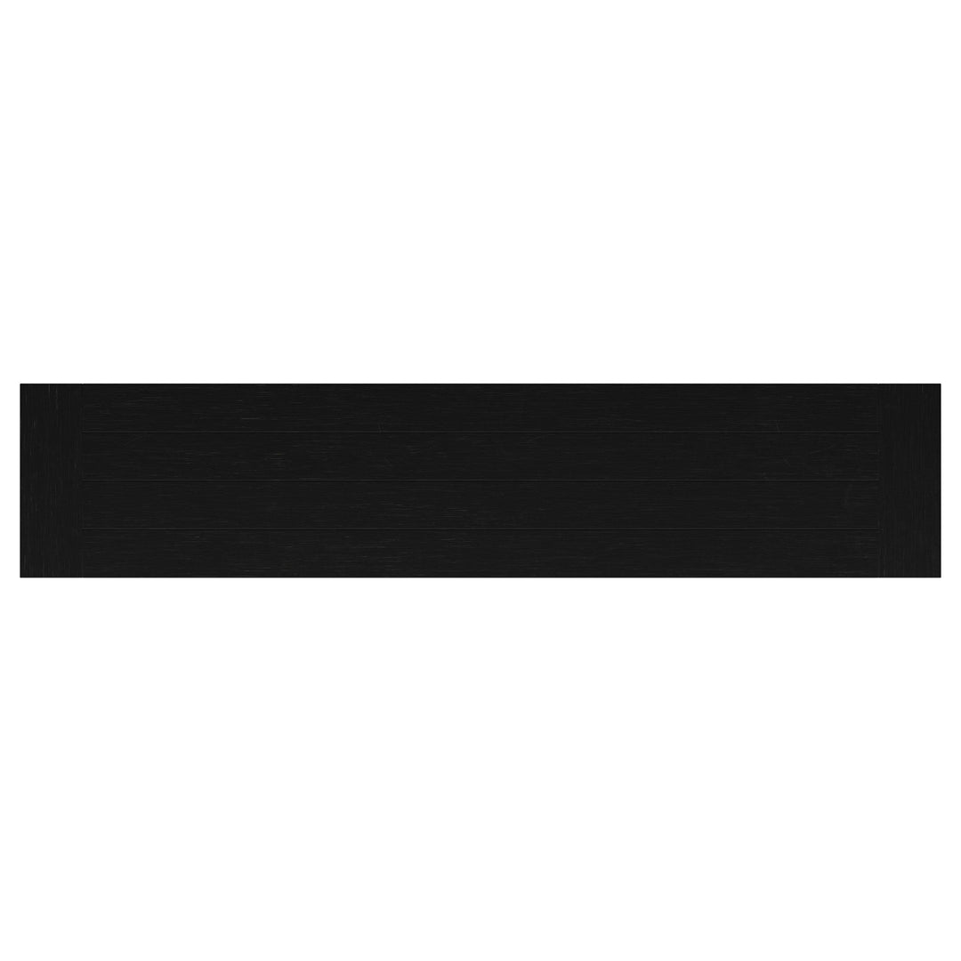 Florence 4-door Dining Sideboard Buffet Distressed Black
