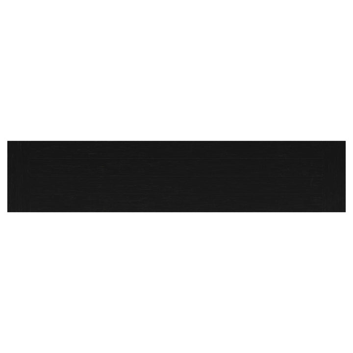 Florence 4-door Dining Sideboard Buffet Distressed Black