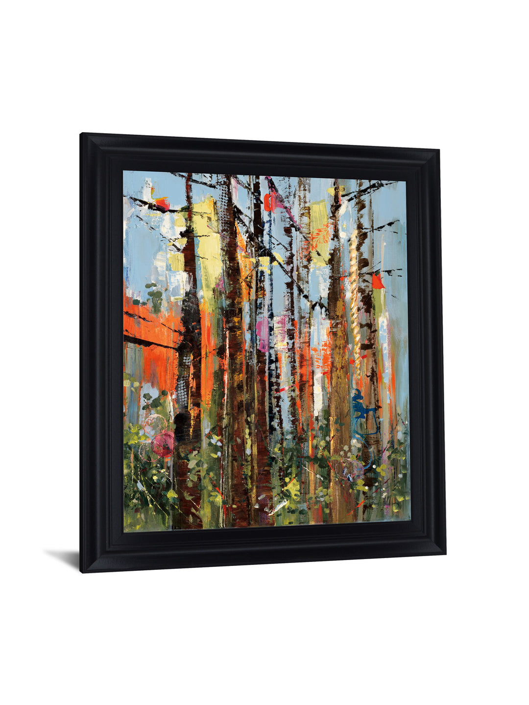 Sunlit Thicket - 28" x 34" Framed Wall Art