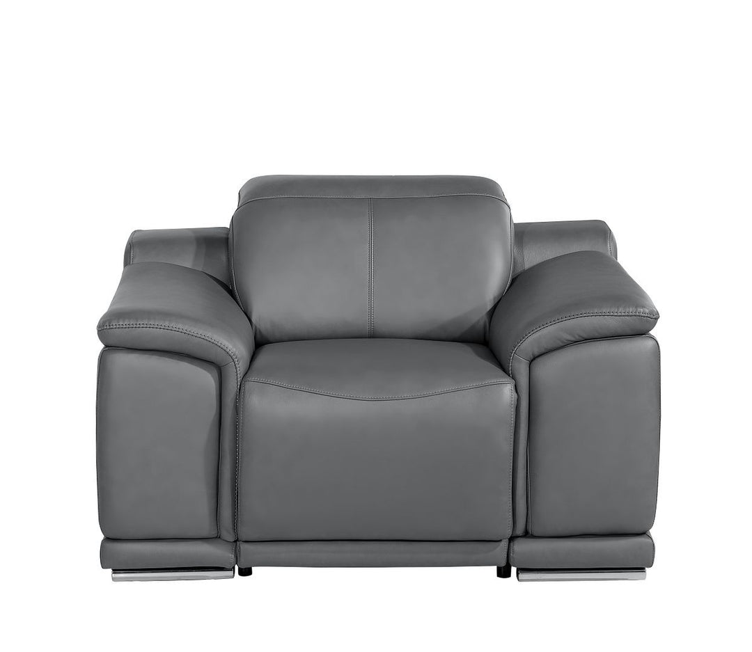 2679 - Power Reclining Chair With Power Headrest In Genuine Leather
