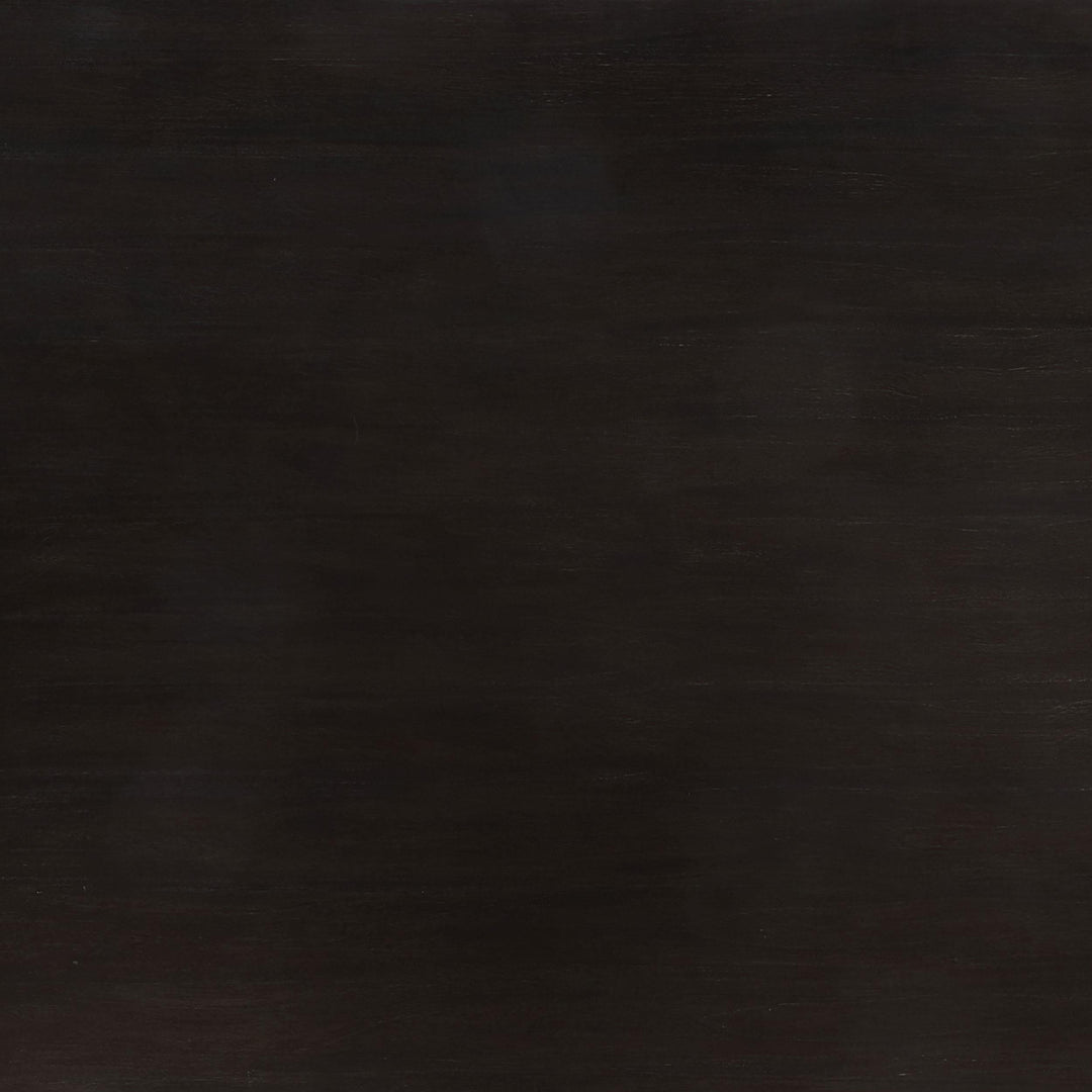 Phelps 123-inch Extension Leaf Dining Table Distressed Noir