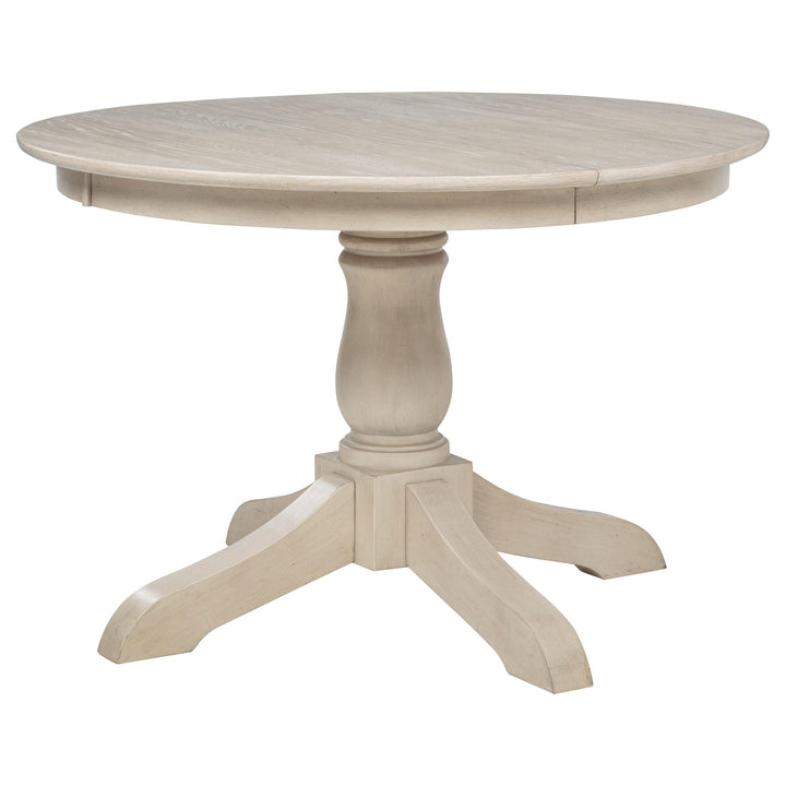 Orrison 7-piece Oval 62-inch Extension Leaf Dining Set Linen