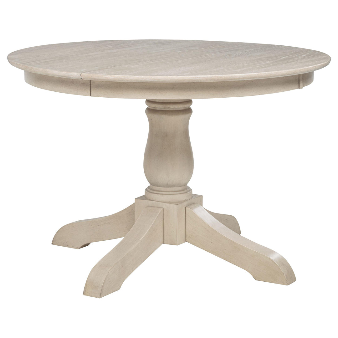 Orrison 7-piece Oval 62-inch Extension Leaf Dining Set Linen