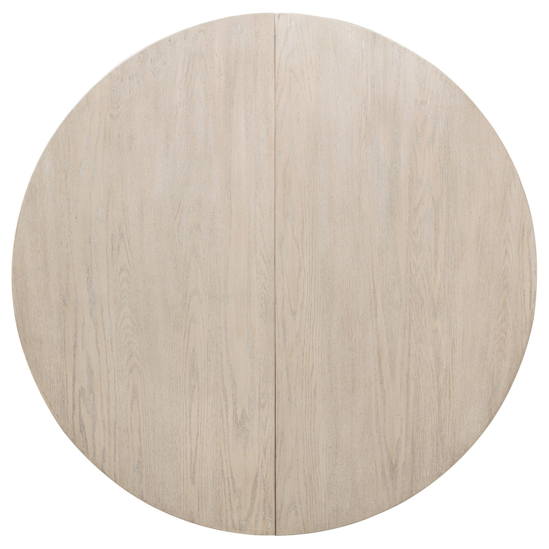 Orrison Oval 62-inch Wood Extension Leaf Dining Table Linen