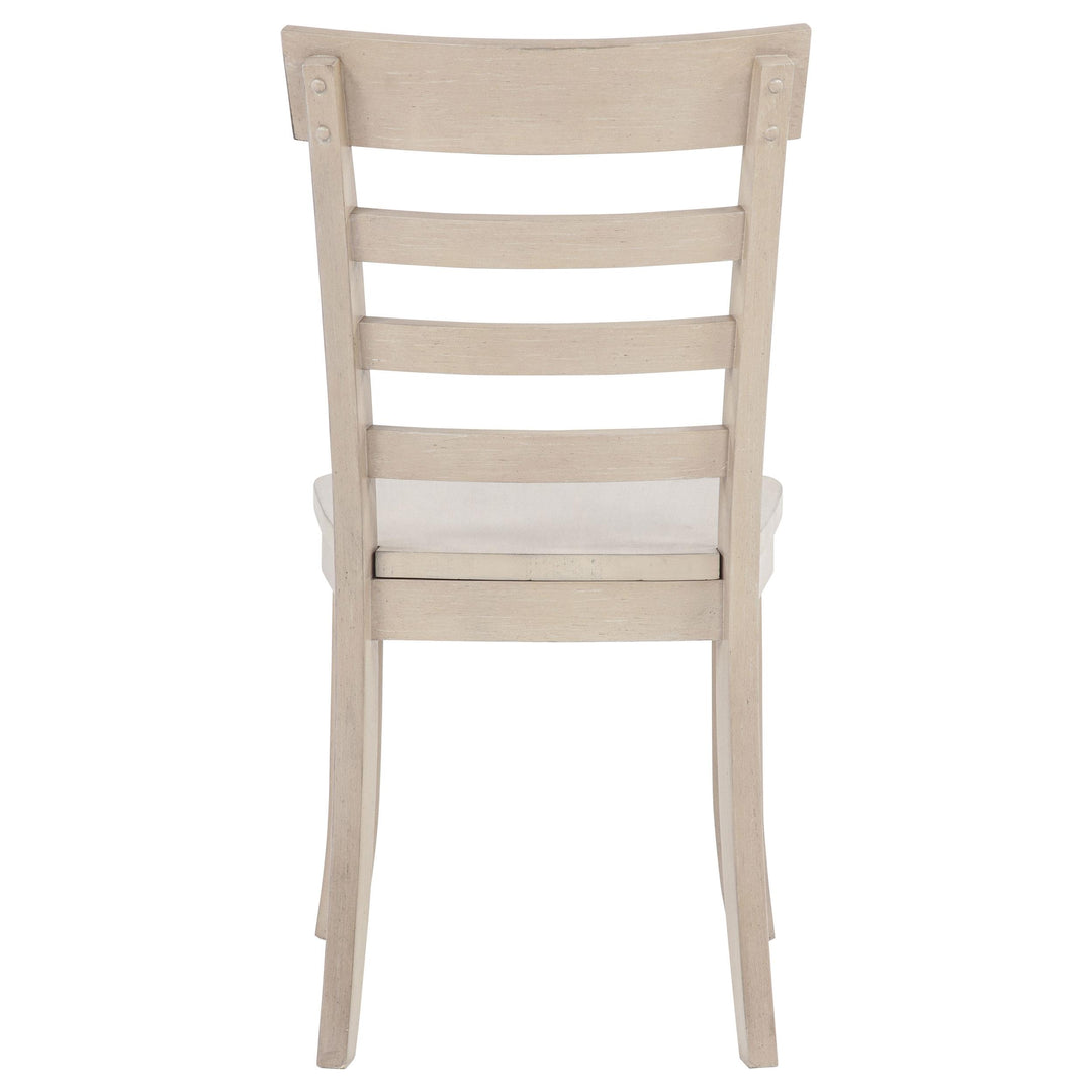 Orrison Ladder Back Dining Side Chair Linen (Set of 2)