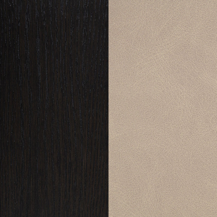 Averill Faux Leatherette Upholstered Dining Side Chair Tan (Set of 2)
