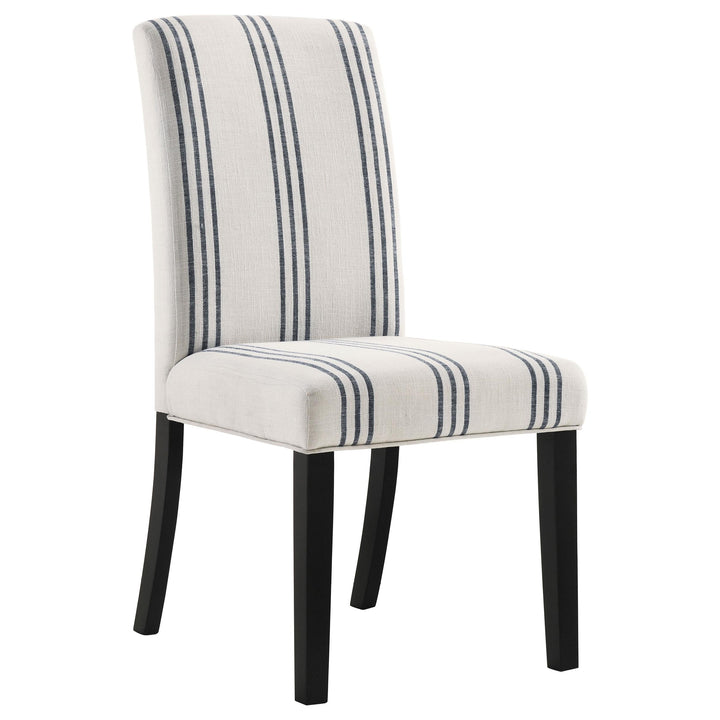 Herran Upholstered Dining Side Chair Beige (Set of 2)