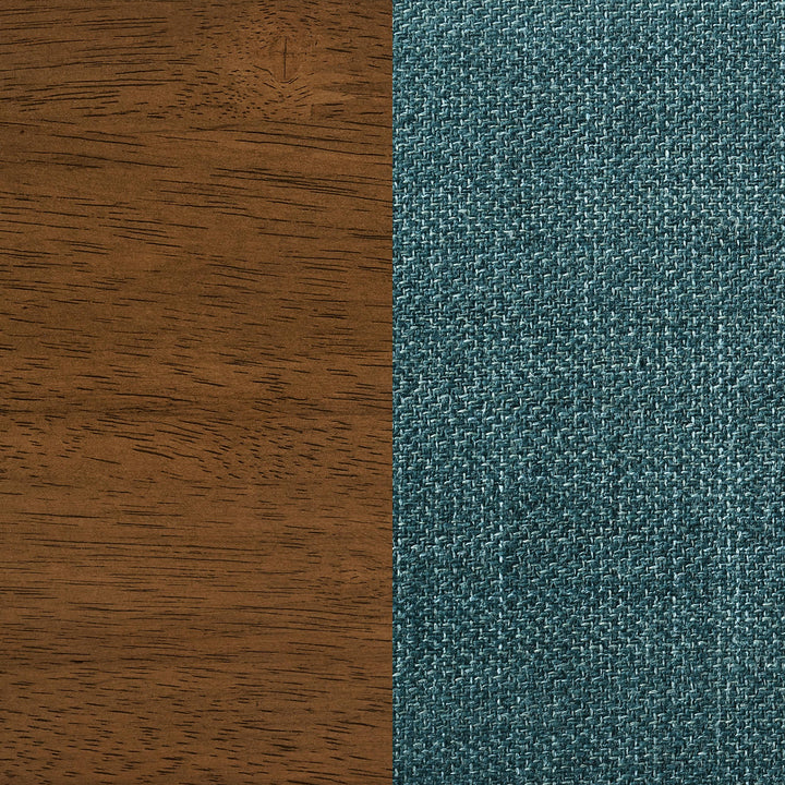 Paxton Upholstered Counter Height Dining Chair Teal Blue (Set of 2)