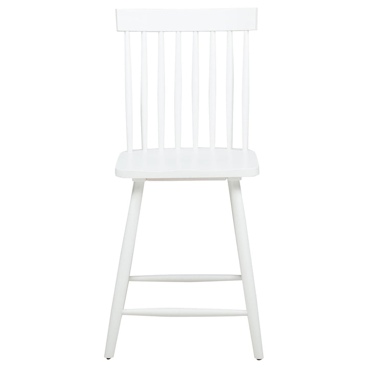 Andrews Windsor Counter Height Dining Side Chair White (Set of 2)