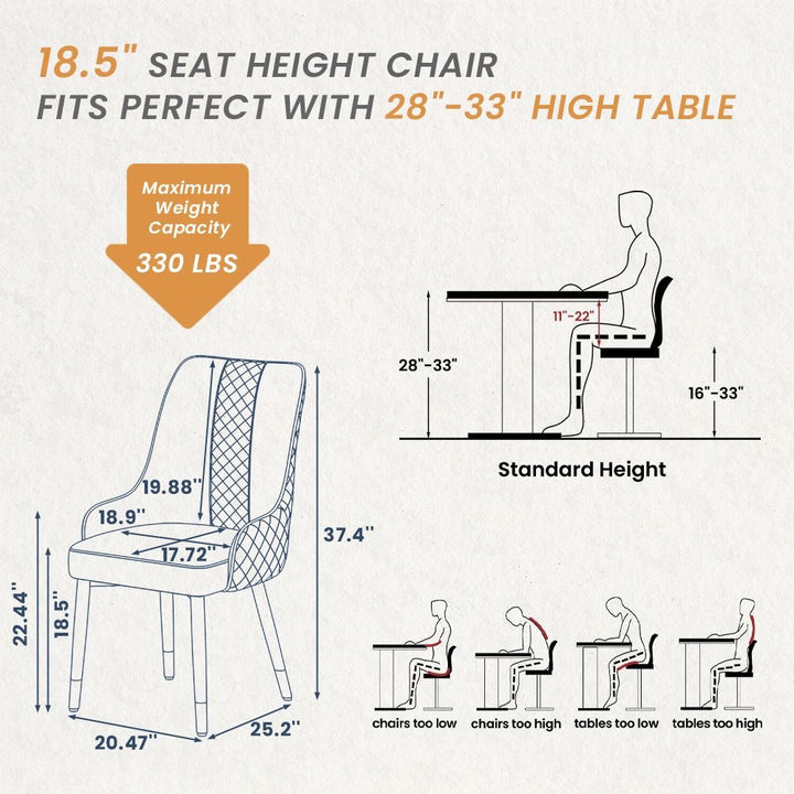 Rani Chairs (Grey)