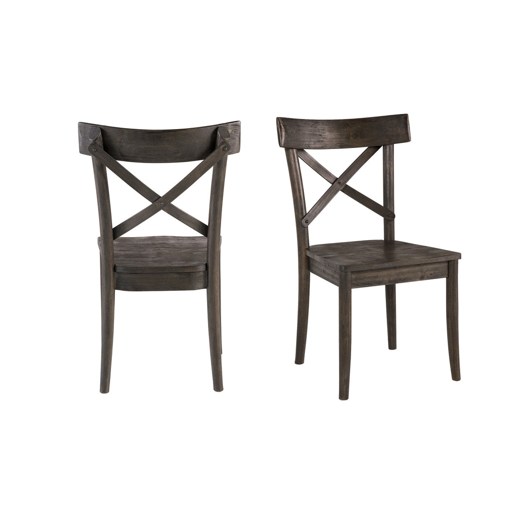 Coronado - Wooden Side Chair (Set of 2) - Dark Brown