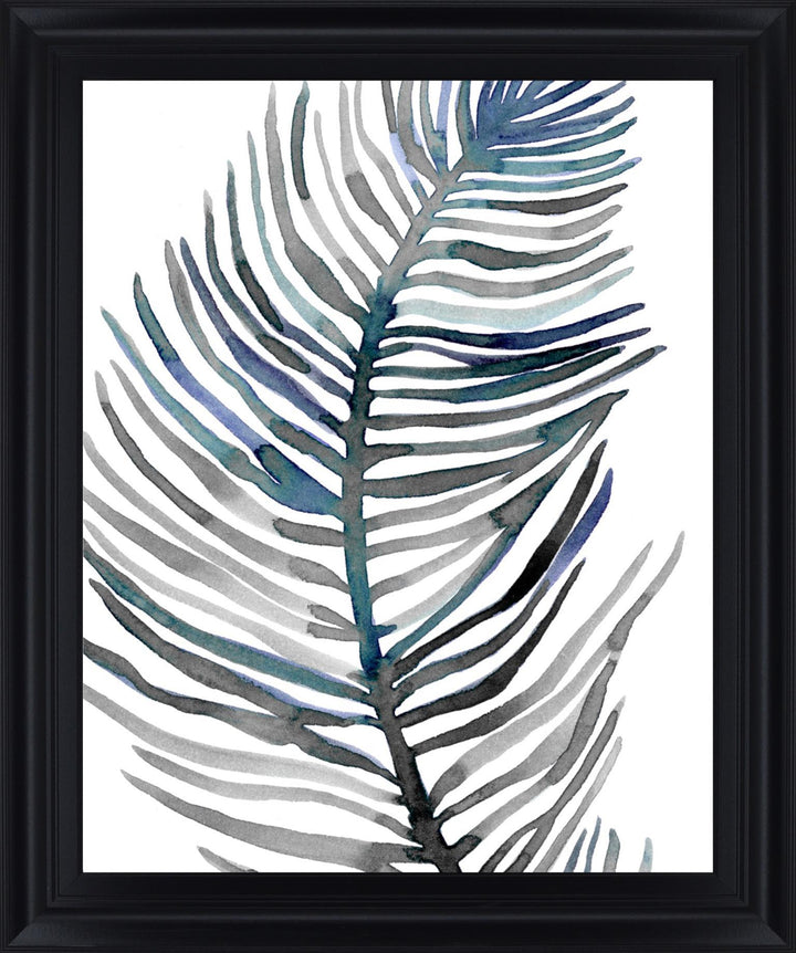 Feathered Palm Iii By Emma Scarvey - Gray