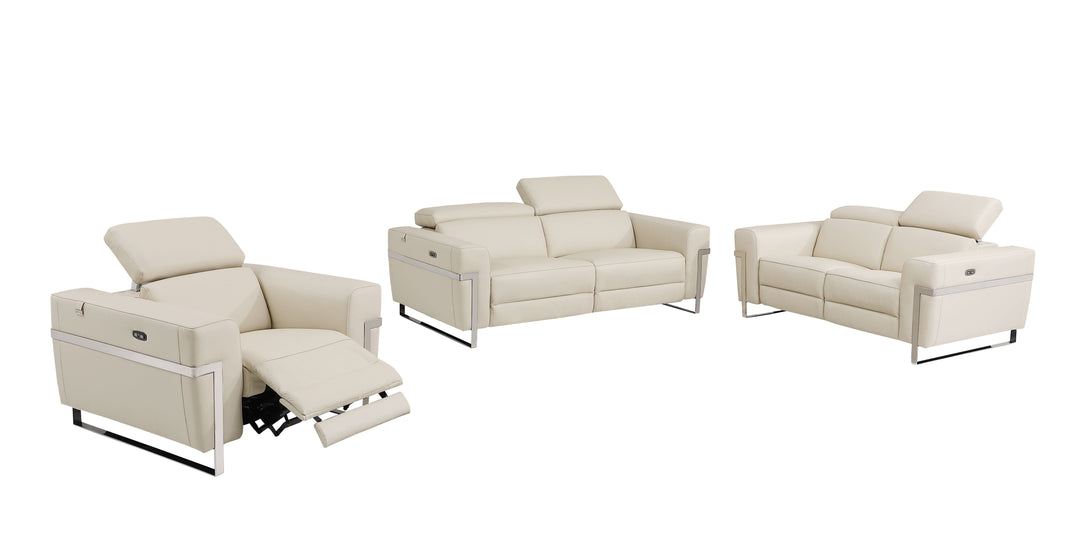 989 - Power Reclining Set With Power Headrest