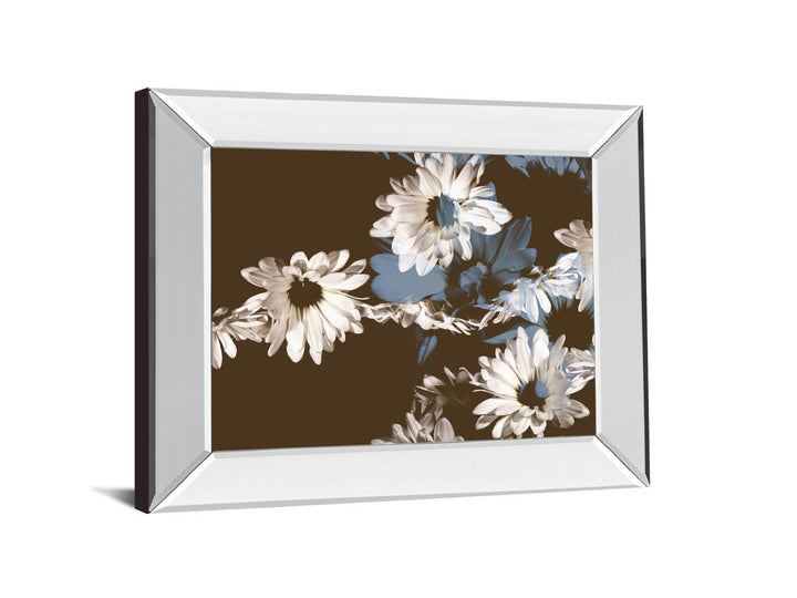 Chocolate Bloom Il By A. Project Mirror Framed Print Wall Art - Dark Brown