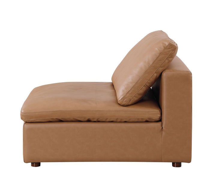 1100 - Armless Chair (Top-Grain Italian Leather)