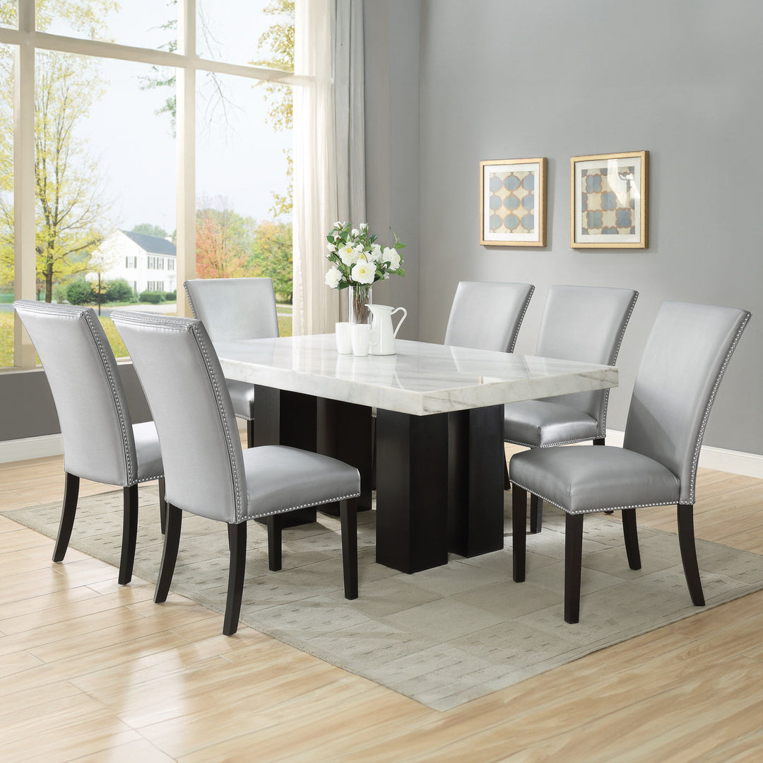 Camila - Rectangular Dining Set - White Top