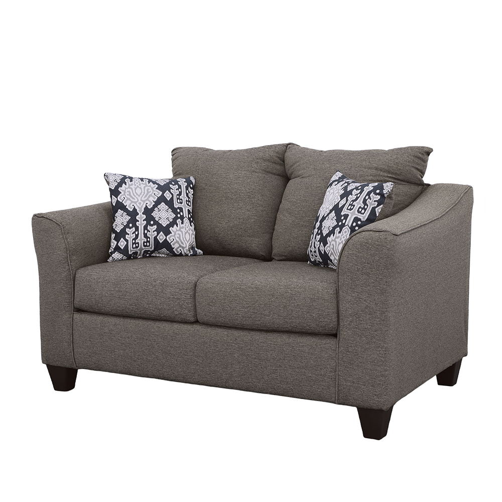 Salizar - Upholstered Flared Arm Loveseat