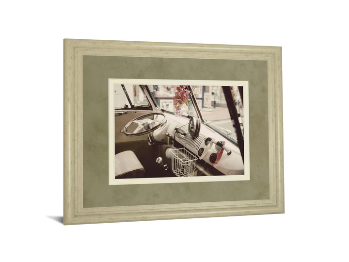 Cool Cats By Gail Peck - Framed Print Wall Art - Light Brown