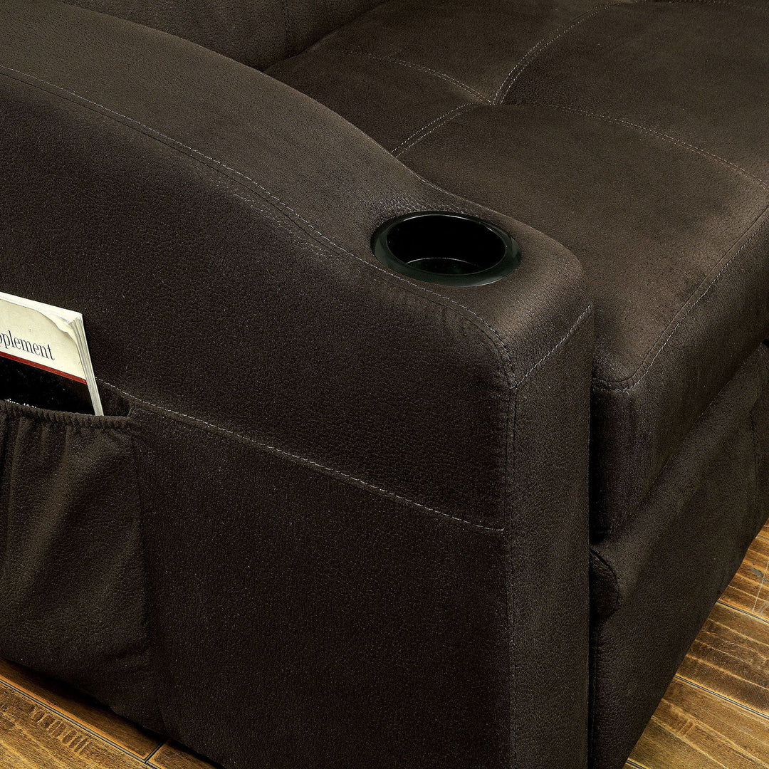 Mavis - Futon Sofa - Dark Brown