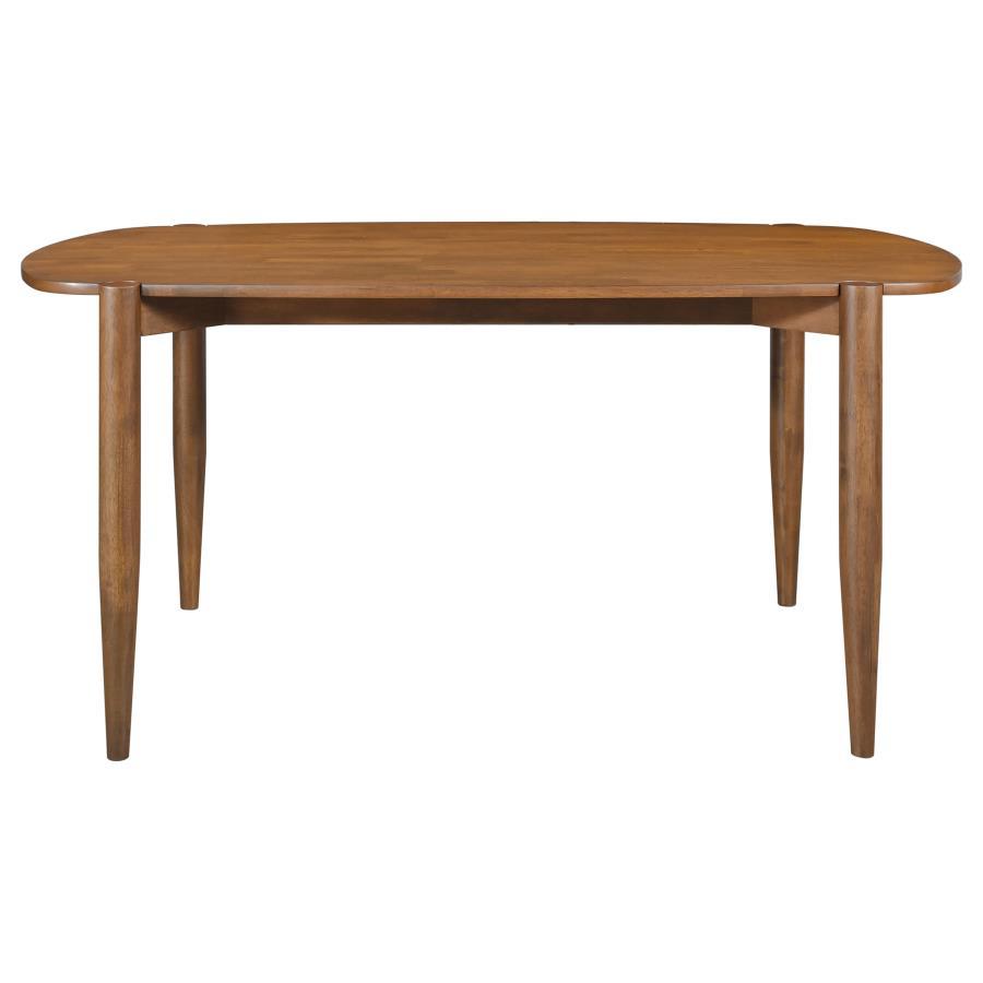 Dortch - Oval Solid Wood Dining Set