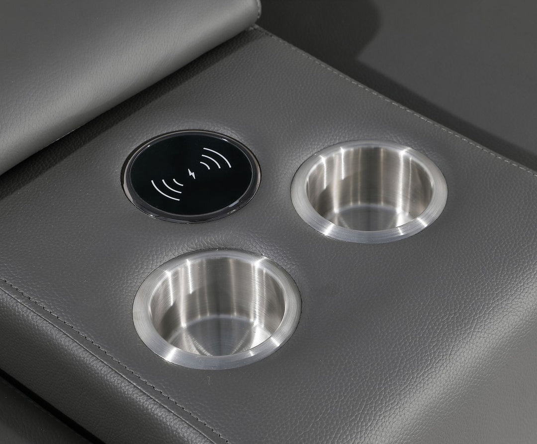 1116 - 7-Piece Modular Power Reclining Sofa In With 4 Power Recliners & Power Headrests