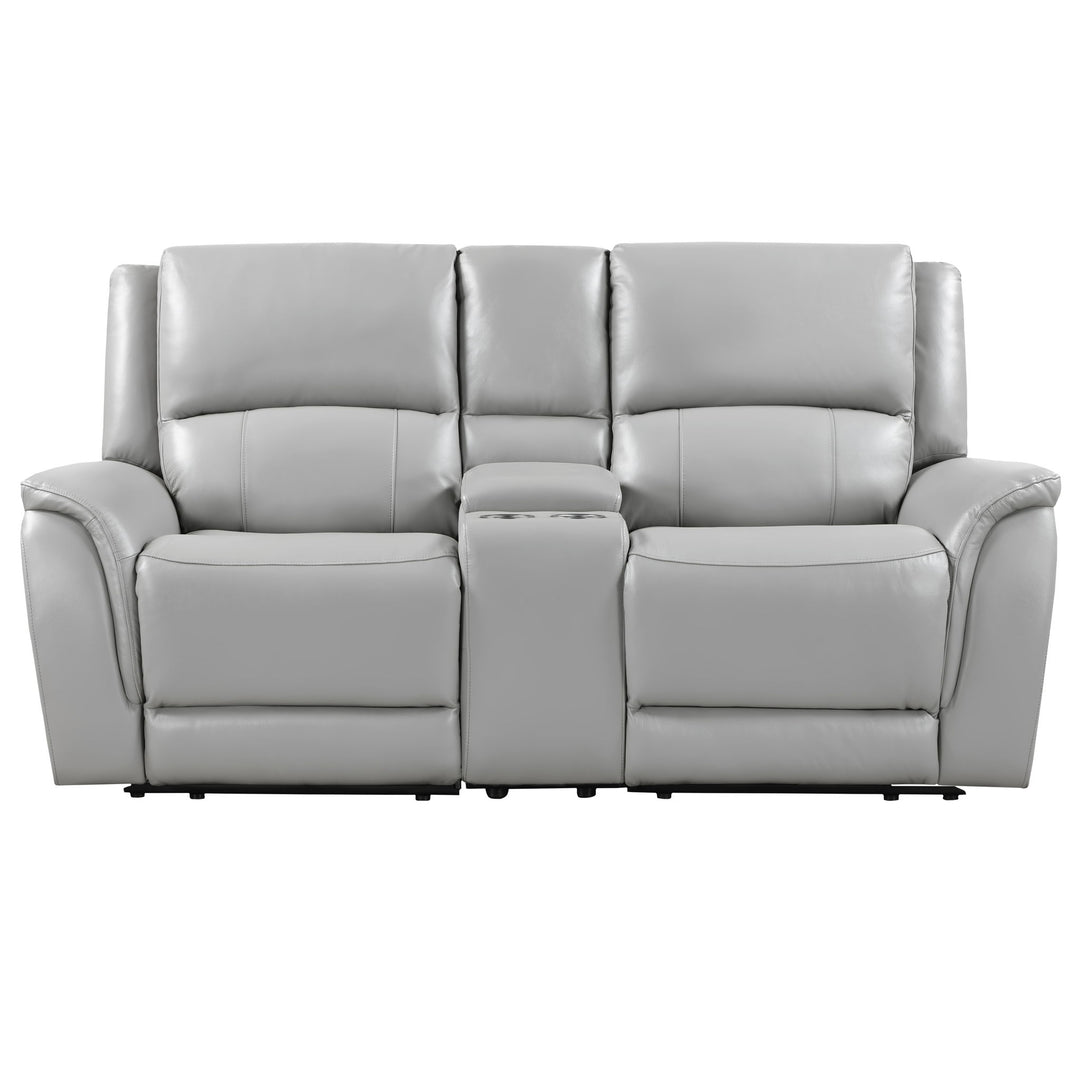 Alexandria - Power Reclining Console Loveseat