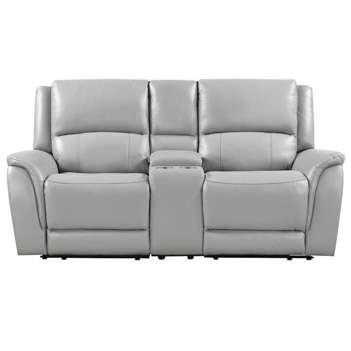 Alexandria - Power Reclining Console Loveseat