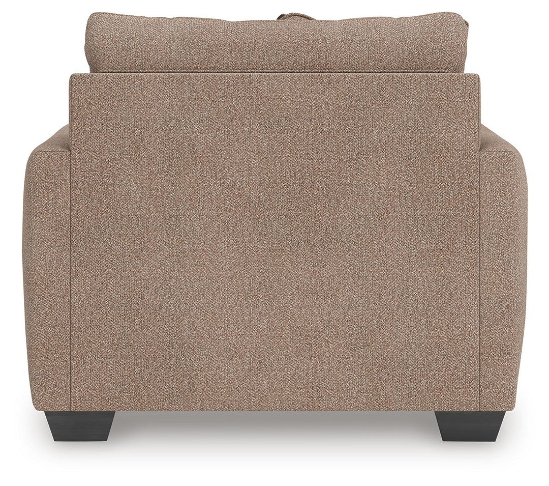 Triston-Peaks - Suede - Chair And A Half